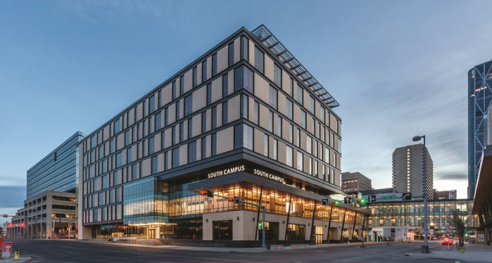 Bow Valley College campus in downtown Calgary.