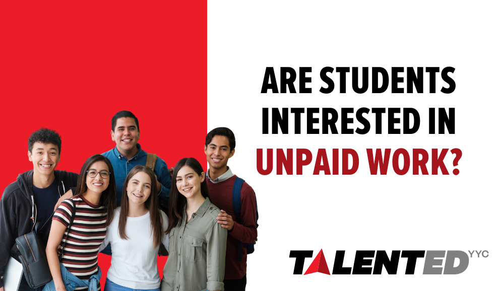 POV: Are Students Interested in Unpaid Work?