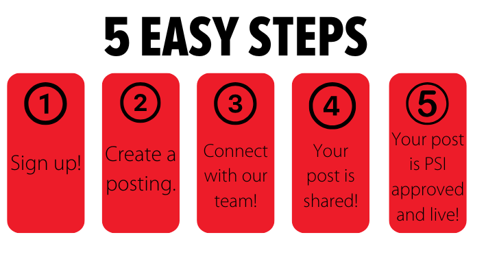 TalentED YYC's five easy portal steps for non-profit support.